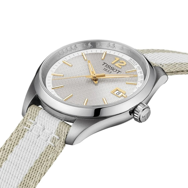Tissot PR 100 34mm Textile Strap Cycling Watch