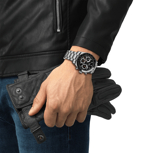 Tissot PR516 Men's 41mm Mechanical Chronograph Watch