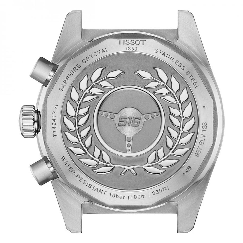 Tissot PR516 Men's Black Dial 40mm Quartz Chronograph Watch