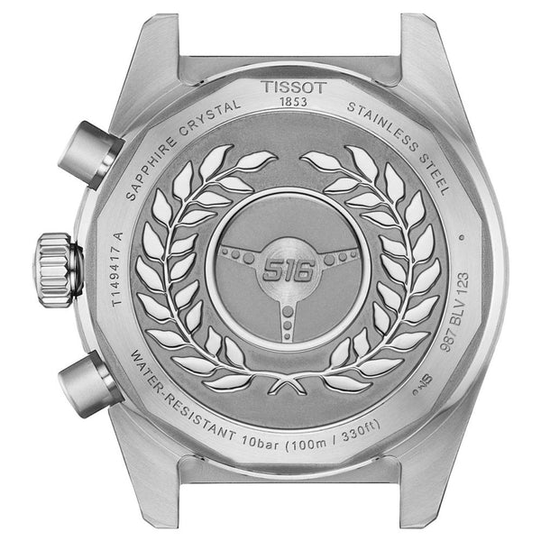 Tissot PR516 Men's Blue Dial 40mm Quartz Chronograph Watch