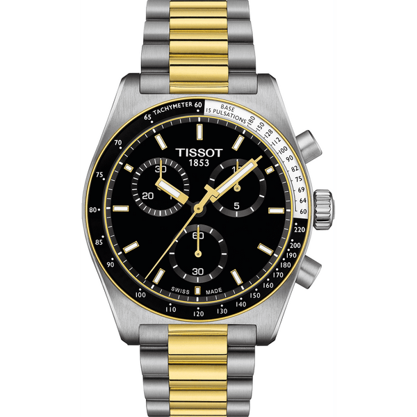 Tissot PR516 Men's Two-Tone 40mm Quartz Chronograph Watch