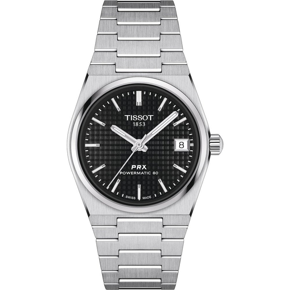 Tissot PRX 35mm Powermatic 80 Black Dial Watch