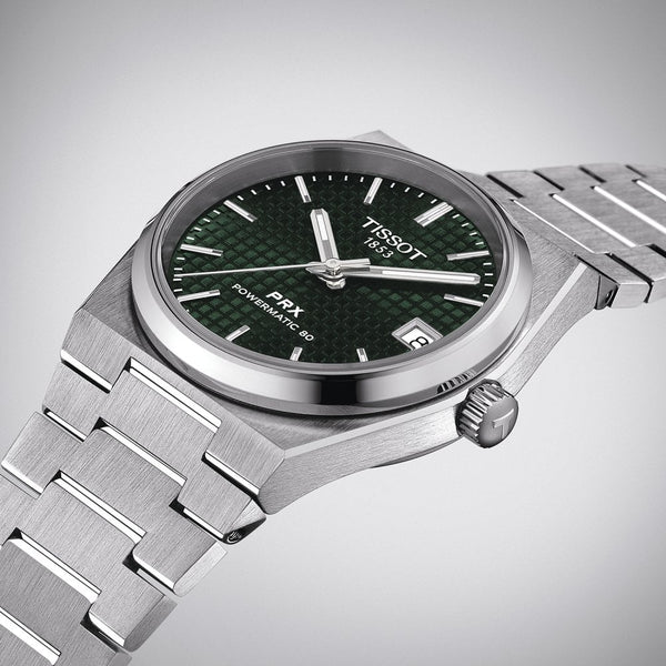 Tissot PRX 35mm Powermatic 80 Green Dial Watch