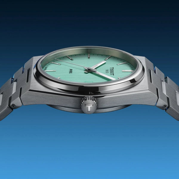 Tissot PRX 35mm Quartz Mint Green Dial Watch