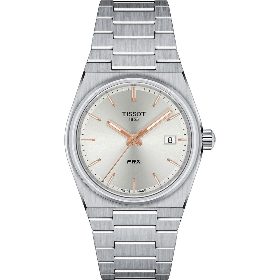 Tissot PRX 40 205 Gent's 35mm Quartz Watch | Silver Dial