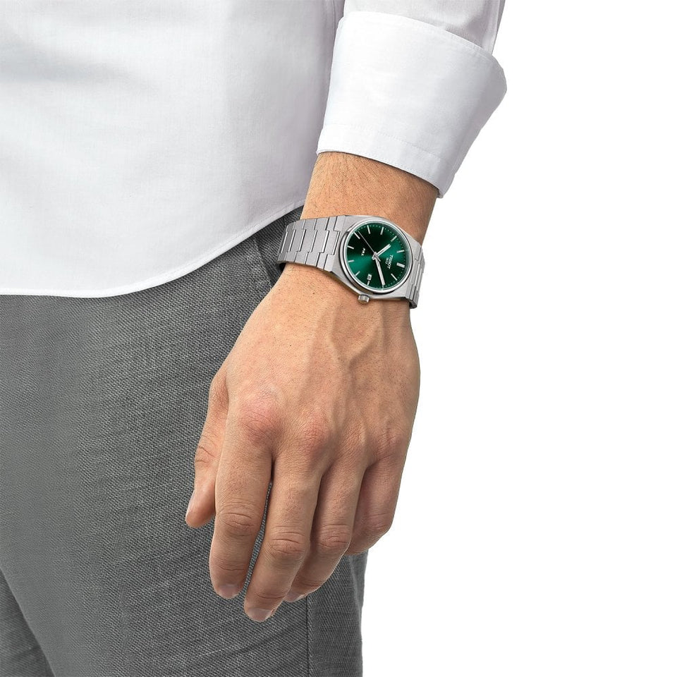Tissot PRX 40mm Green Dial Quartz Watch