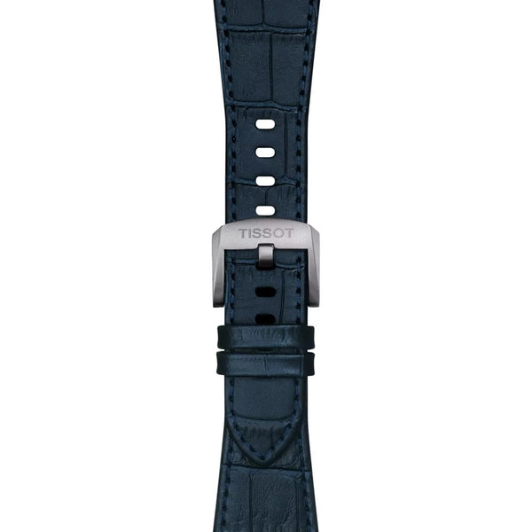 Tissot PRX Blue Dial 39.5mm Leather Quartz Watch