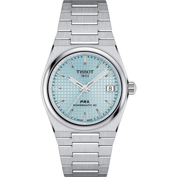 Tissot PRX Powermatic 80 35mm Automatic Ice Blue Dial Watch