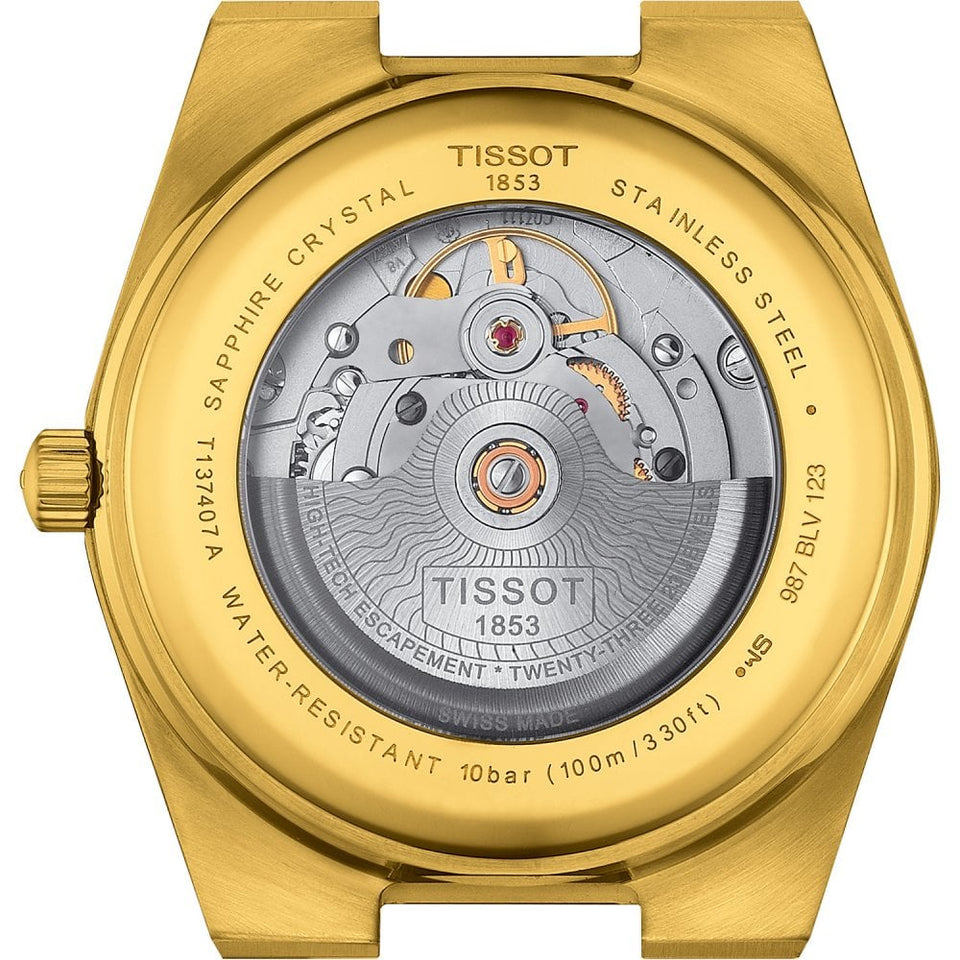 Tissot PRX Powermatic 80 40mm Automatic Gold Dial Watch