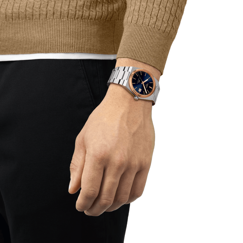 Tissot PRX Powermatic Gent's Watch | 18k Gold Bezel