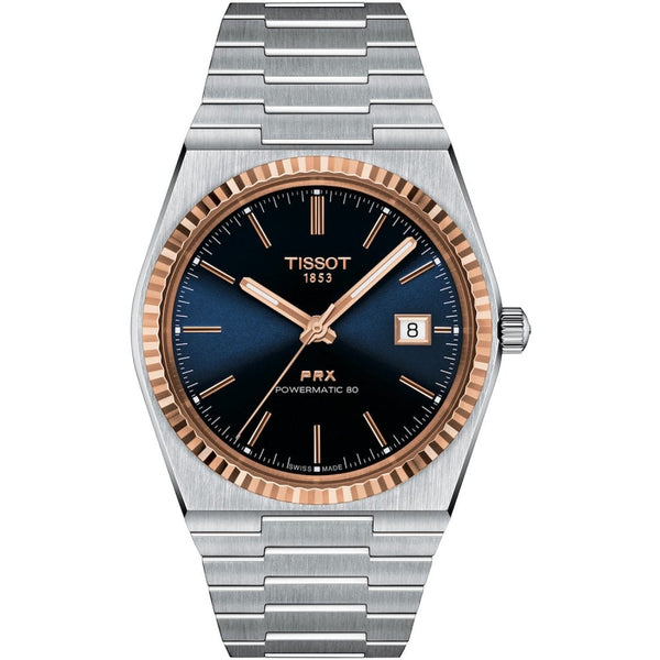 Tissot PRX Powermatic Gent's Watch | 18k Gold Bezel