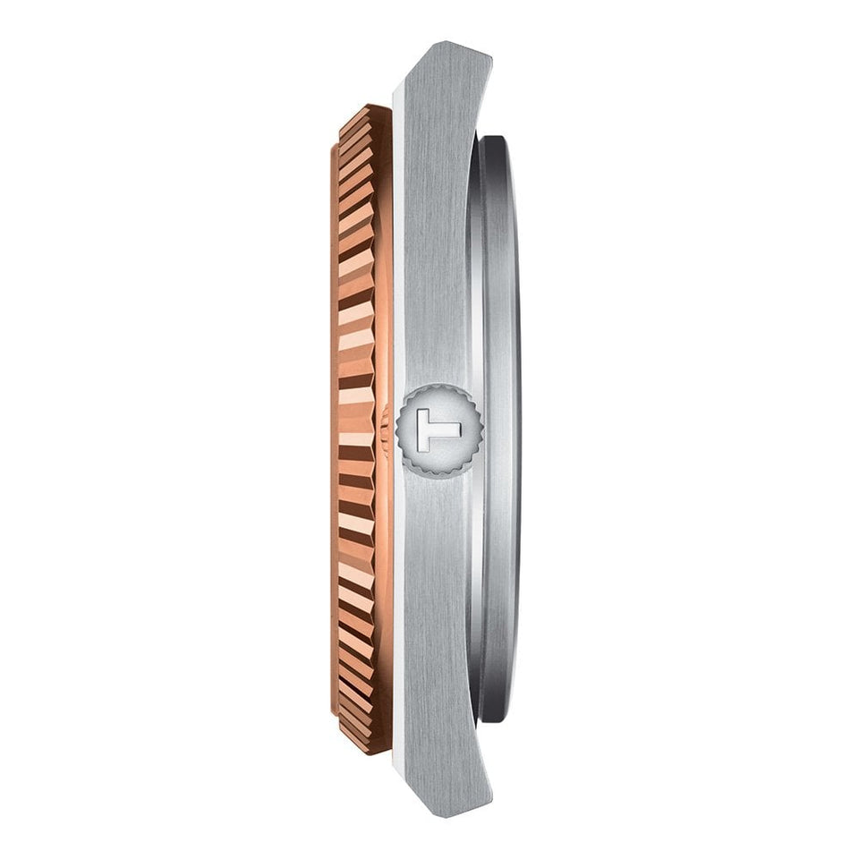Tissot PRX Powermatic Gent's Watch | 18k Rose Gold Bezel