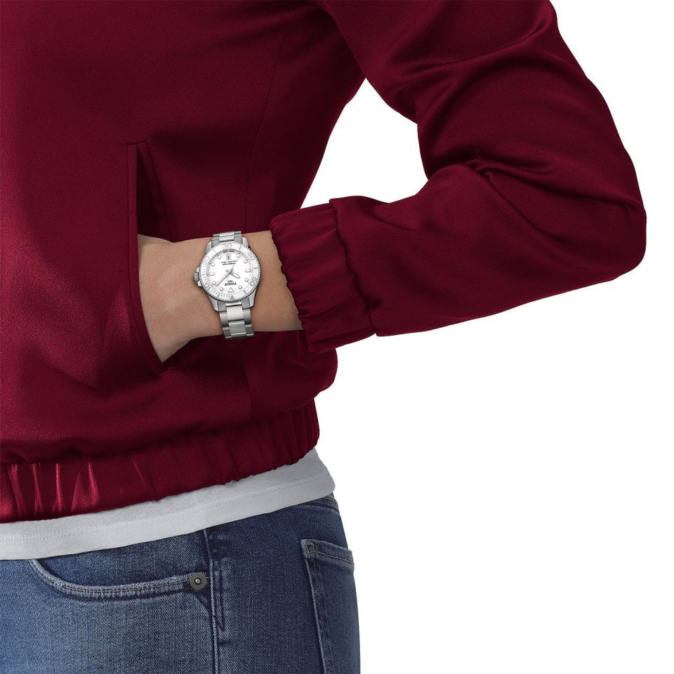 Tissot Seastar 1000 36mm White Diver's Watch
