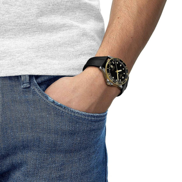 Tissot Seastar 1000 Black Dial 40mm Quartz Diver's Watch
