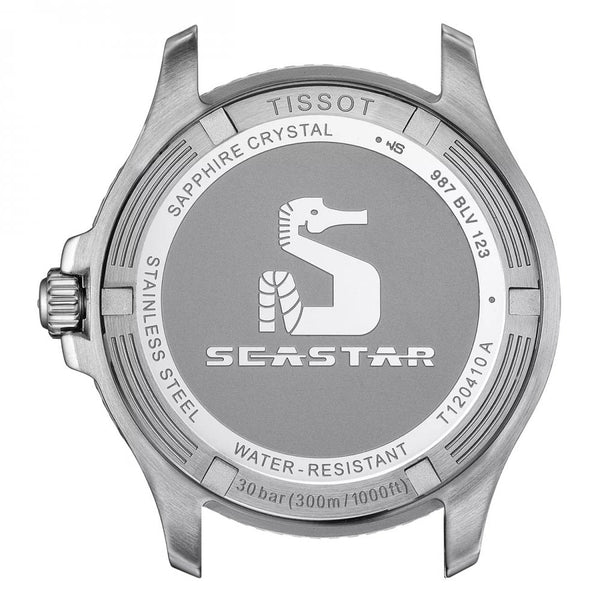 Tissot Seastar 1000 Blue Dial 40mm Quartz Diver's Watch