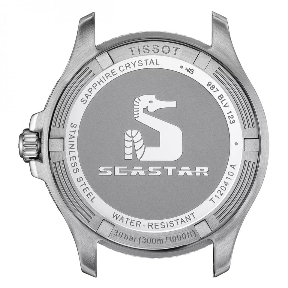 Tissot Seastar 1000 Blue Dial 40mm Quartz Diver's Watch