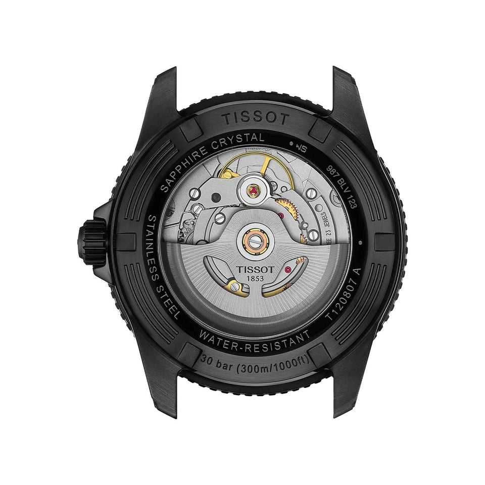 Tissot Seastar 1000 Powermatic 80 40mm Black Dial Watch