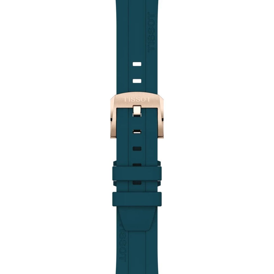 Tissot Seastar 1000 Quartz Chronograph 38mm Teal Strap Watch