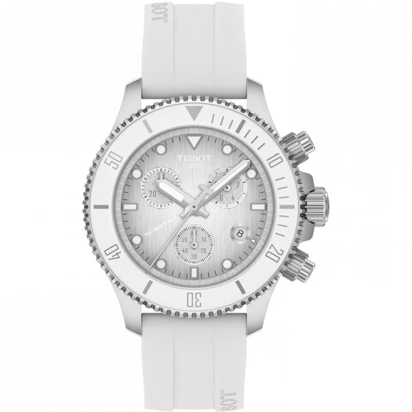 Tissot Seastar 1000 Quartz Chronograph 38mm White Watch