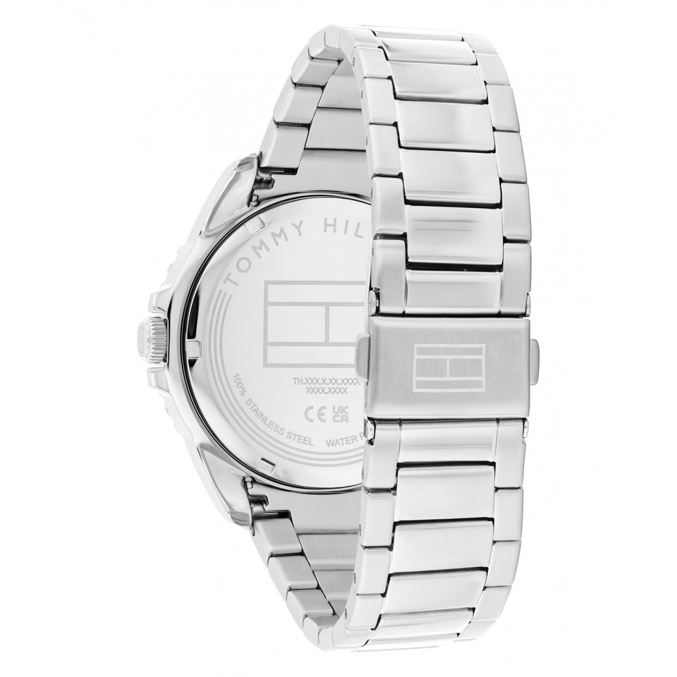 Tommy Hilfiger Gents Black Dial 42mm Bracelet Watch