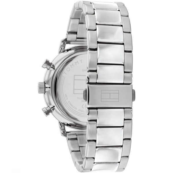 Tommy Hilfiger Gents Open Blue Dial 44mm Bracelet Watch