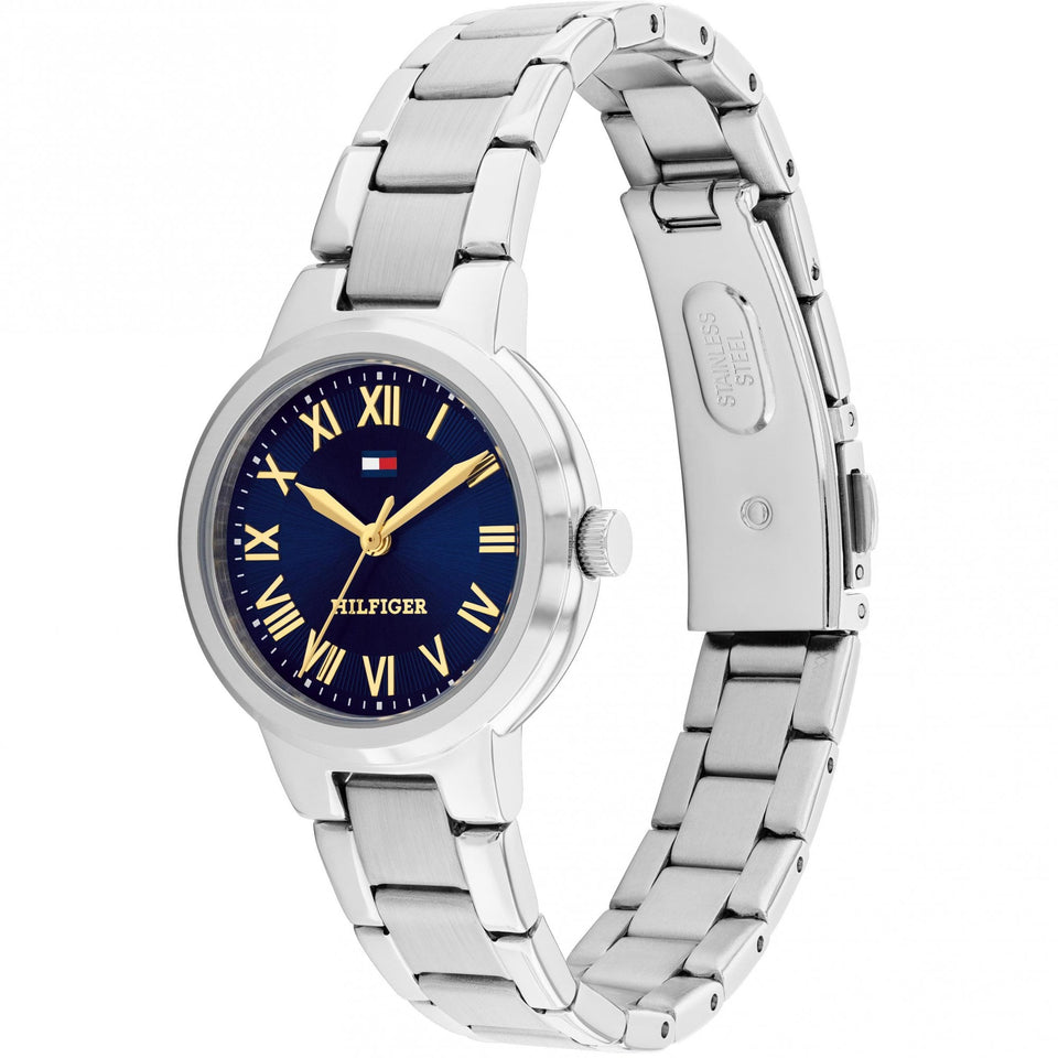 Tommy Hilfiger Ladies Becca Dark Blue Dial Bracelet Watch
