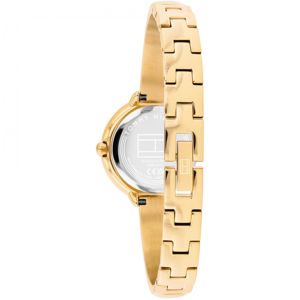 Tommy Hilfiger Ladies Demi Gold Plated Bangle Watch