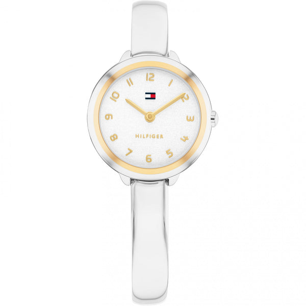 Tommy Hilfiger Ladies Demi Two Tone Bangle Watch