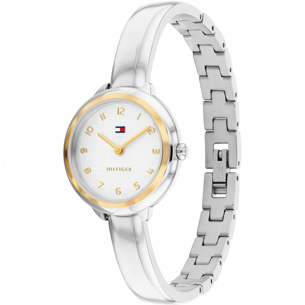 Tommy Hilfiger Ladies Demi Two Tone Bangle Watch