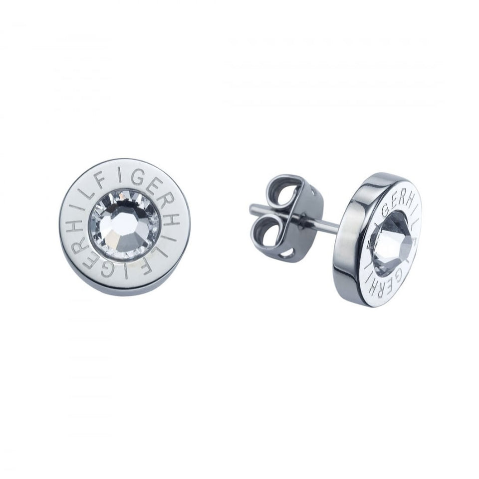 Tommy Hilfiger Ladies Holiday Trend Stone Set Stud Earring