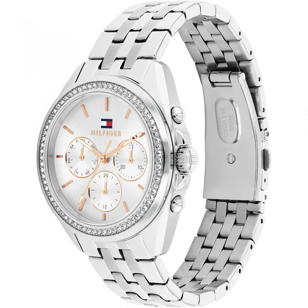 Tommy Hilfiger Ladies Mellie 36mm Stone Set Bracelet Watch