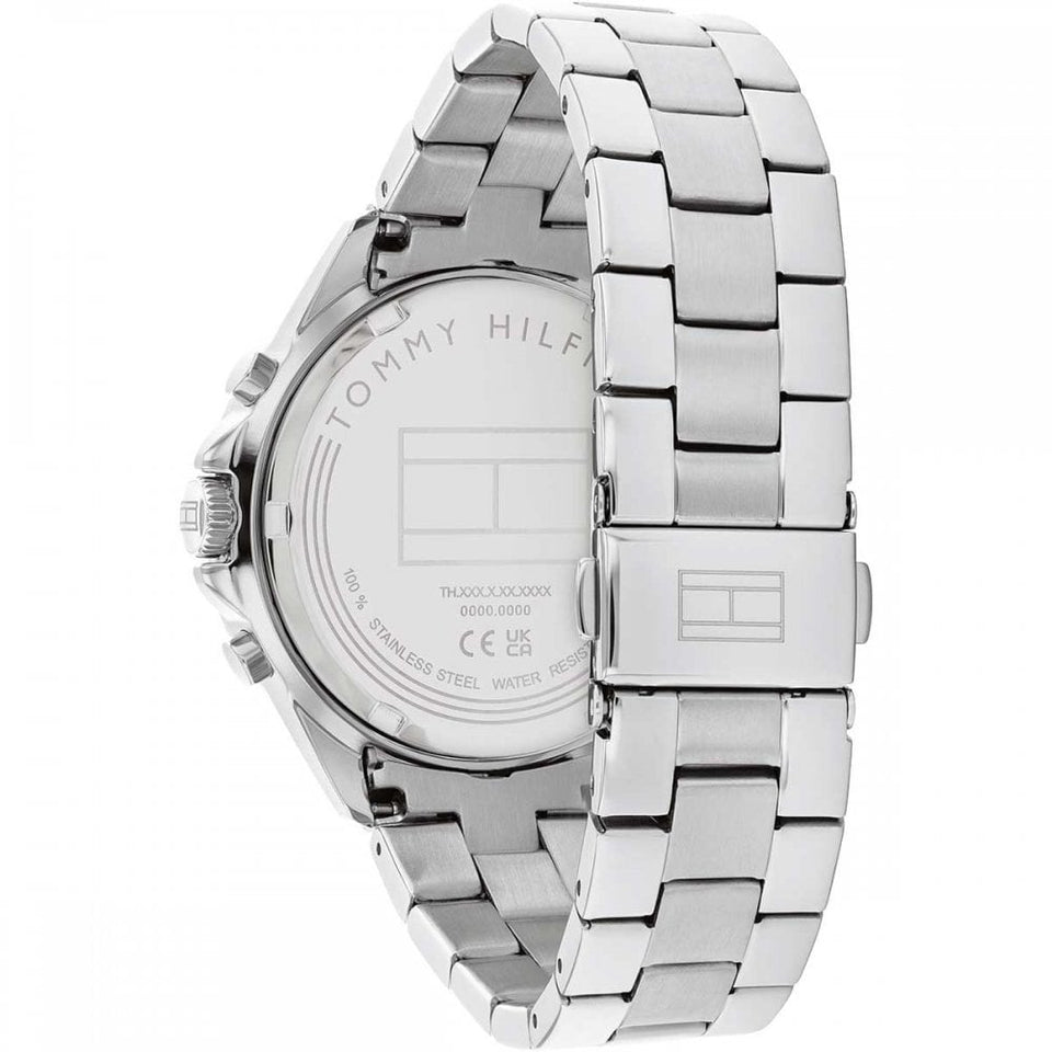 Tommy Hilfiger Ladies Mellie 40mm White Dial Bracelet Watch