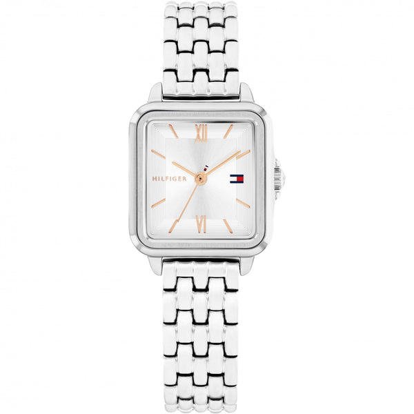 Tommy Hilfiger Ladies Mia Square Dial 24mm Bracelet Watch