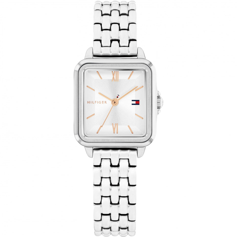 Tommy Hilfiger Ladies Mia Square Dial 24mm Bracelet Watch