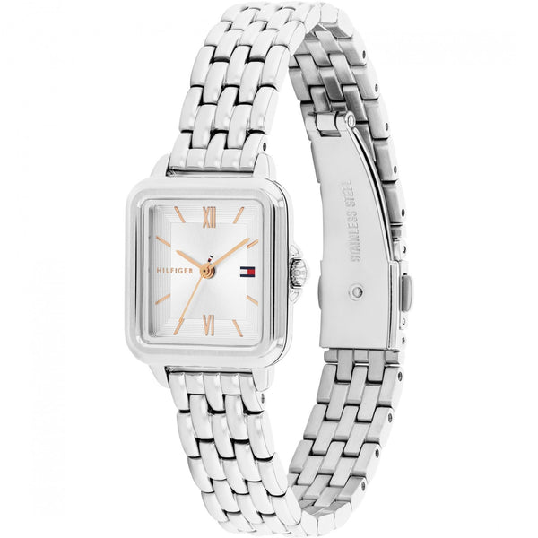 Tommy Hilfiger Ladies Mia Square Dial 24mm Bracelet Watch
