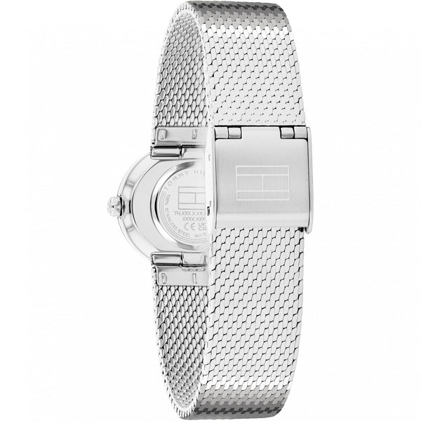 Tommy Hilfiger Ladies Moira Stone Set Mesh Bracelet Watch