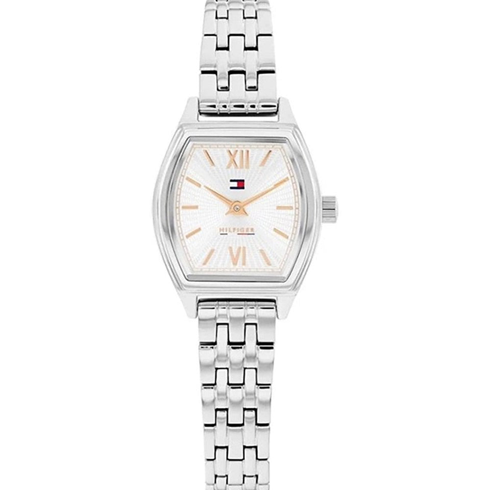 Tommy Hilfiger Ladies Norah White Dial Bracelet Watch