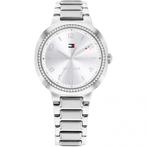 Tommy Hilfiger Ladies Savannah 32mm Stone Set Bracelet Watch