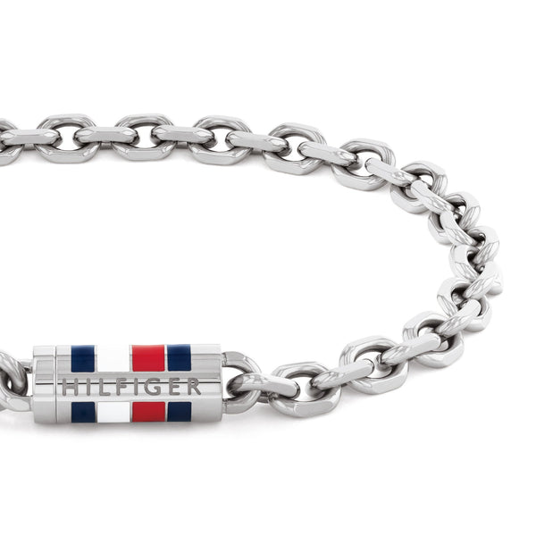 Tommy Hilfiger Men's Bruce Stainless Steel Chain Bracelet