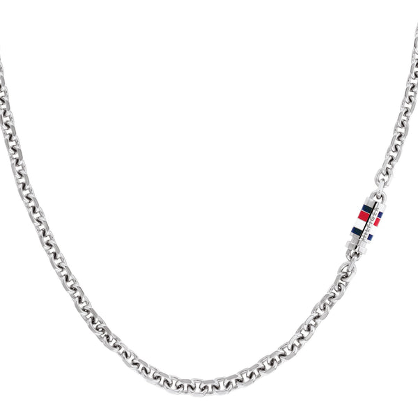Tommy Hilfiger Men's Bruce Stainless Steel Chain Necklace
