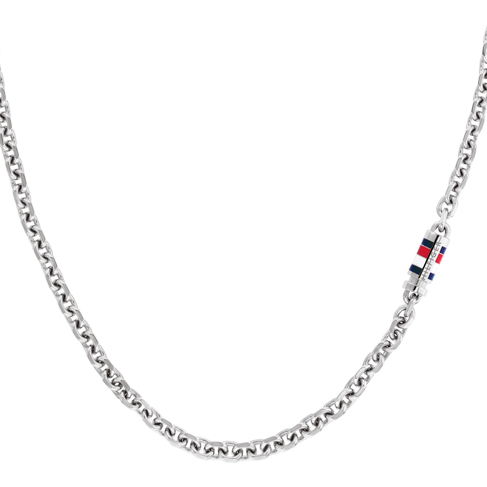 Tommy Hilfiger Men's Bruce Stainless Steel Chain Necklace
