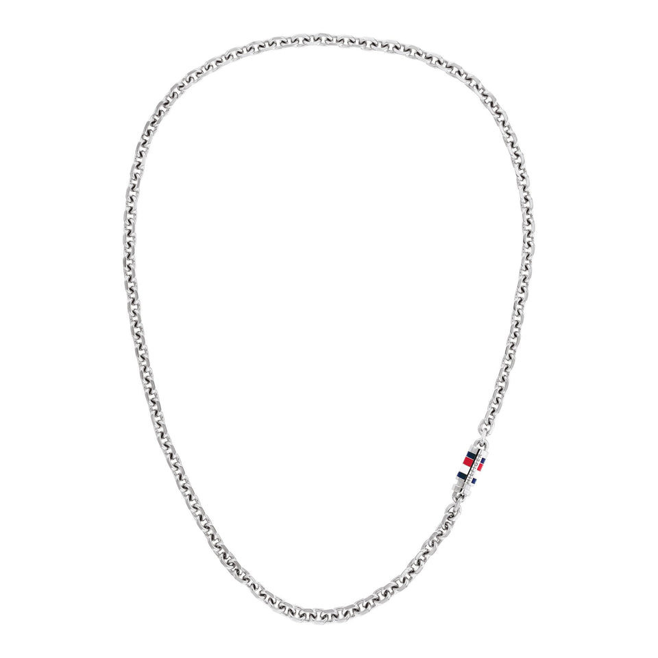 Tommy Hilfiger Men's Bruce Stainless Steel Chain Necklace
