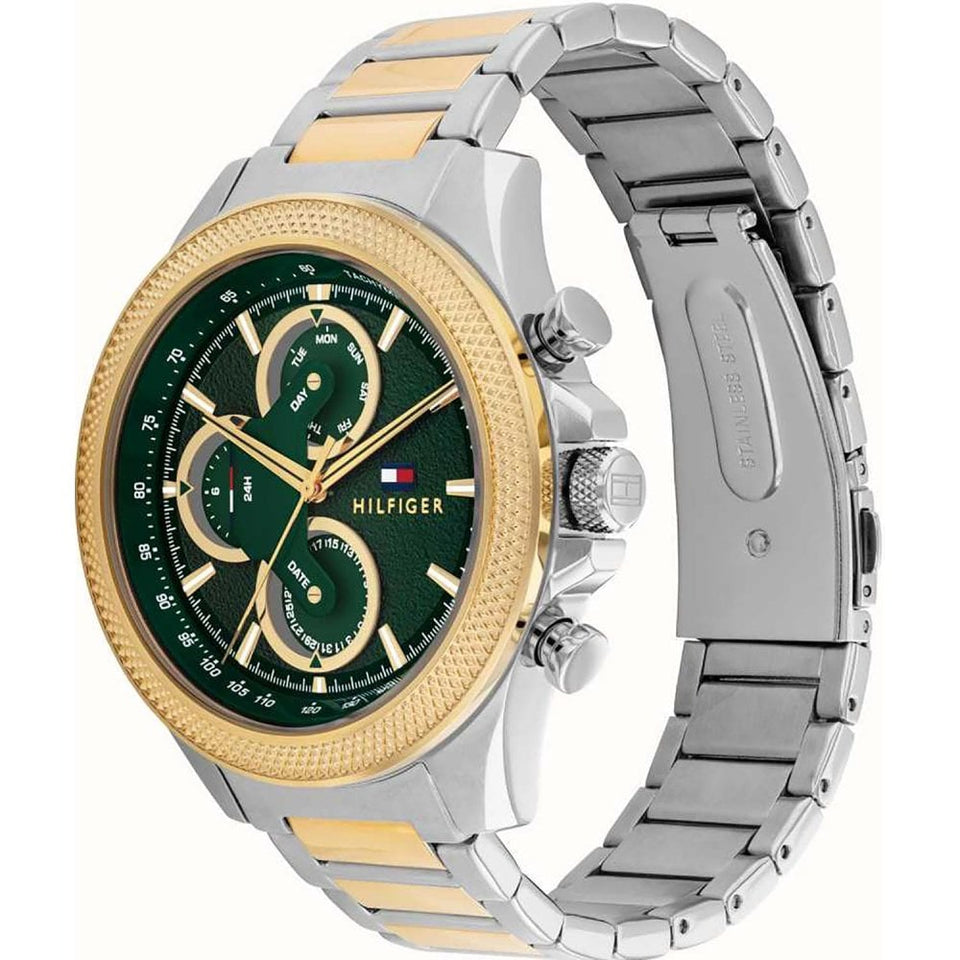 Tommy Hilfiger Men's Clark 46mm Two-Tone Stainless Steel Watch