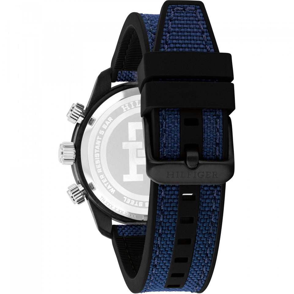 Tommy Hilfiger Men's Dark Blue 42mm Chronograph Watch