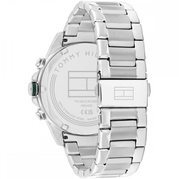 Tommy Hilfiger Men's Lars 46mm Green Dial Two Tone Watch