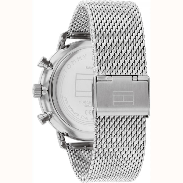 Tommy Hilfiger Men's Legend 44mm Green Dial Mesh Bracelet Watch