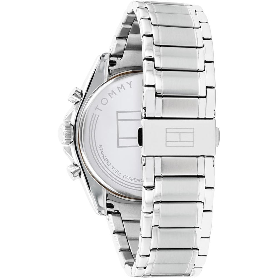 Tommy Hilfiger Men's Parker 44mm Black Dial Bracelet Watch