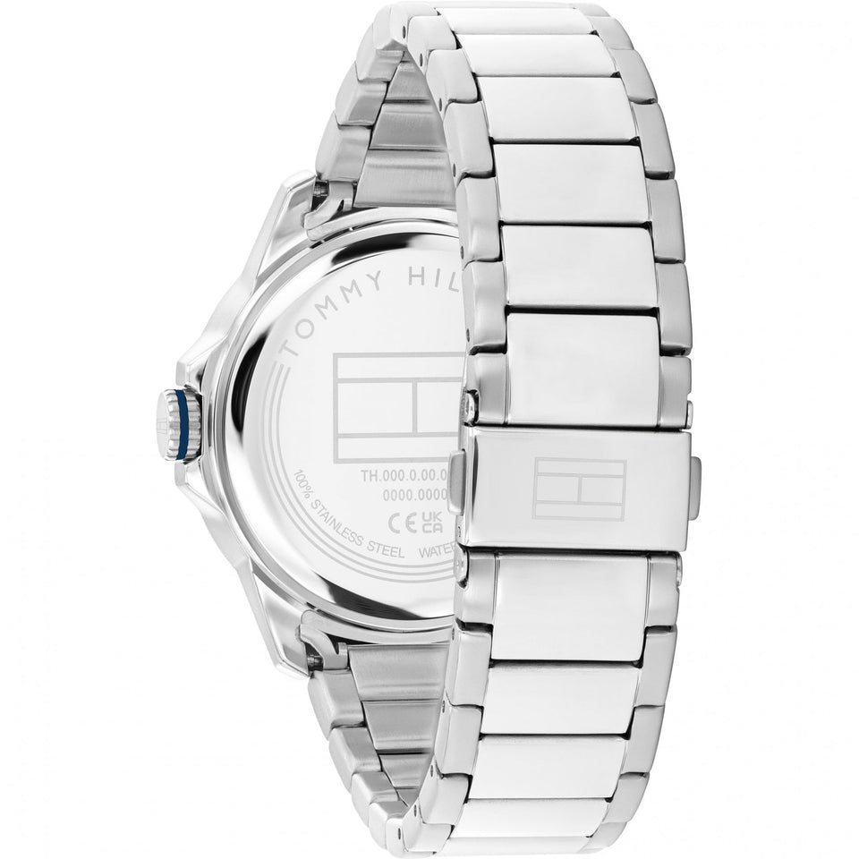 Tommy Hilfiger Men's Remy Blue Dial 43mm Bracelet Watch