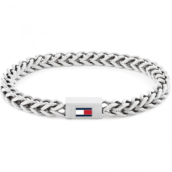 Tommy Hilfiger Men's Stainless Steel Braided Chain Bracelet