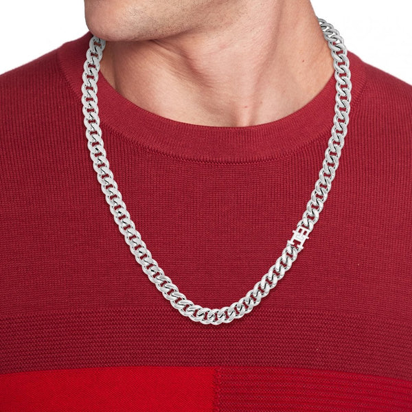 Tommy Hilfiger Men's Stainless Steel Curb Link Necklace